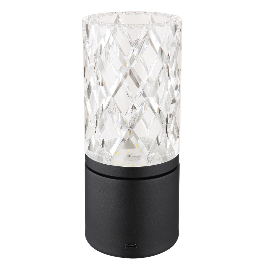 Globo - Dimbaar LED touch tafellampje LED/2,5W/3,7V 2700K/4000K/6500K 1800 mAh USB zwart