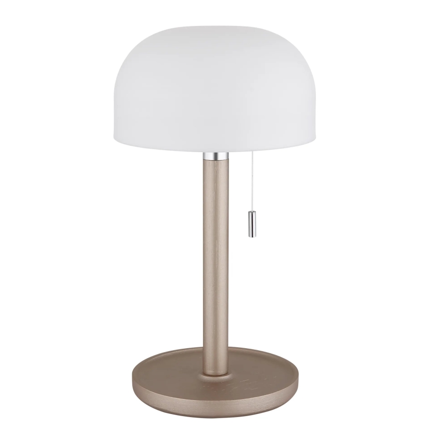 Globo - LED Oplaadbaar tafellamp LED/1,5W/3,7V 3000/4200/6000K 1800mAh bruin