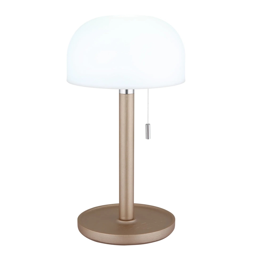 Globo - LED Oplaadbaar tafellamp LED/1,5W/3,7V 3000/4200/6000K 1800mAh bruin
