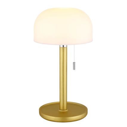 Globo - LED Oplaadbaar tafellamp LED/1,5W/3,7V 3000/4200/6000K 1800mAh messing
