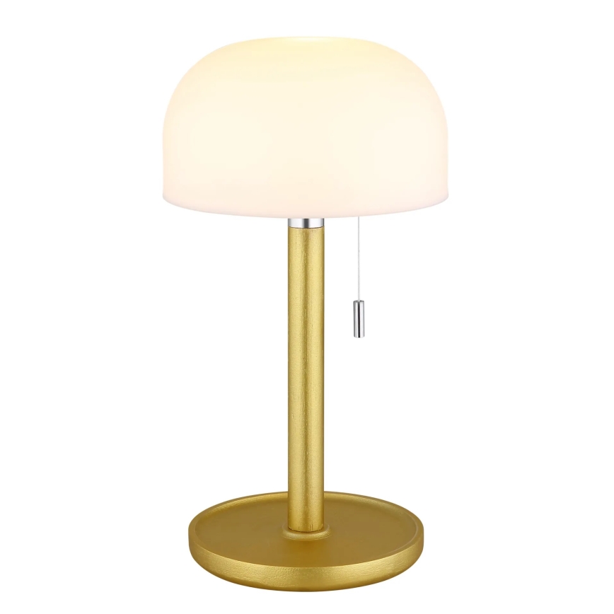 Globo - LED Oplaadbaar tafellamp LED/1,5W/3,7V 3000/4200/6000K 1800mAh messing