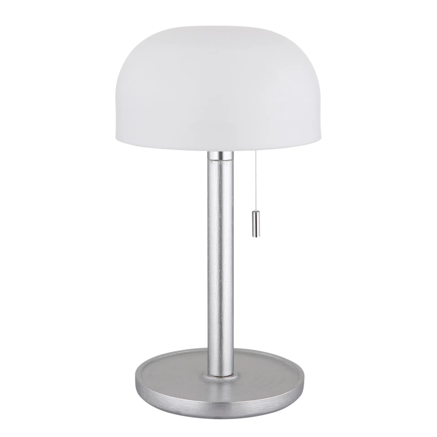 Globo - LED Oplaadbaar tafellamp LED/1,5W/3,7V 3000/4200/6000K 1800mAh zilver