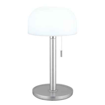 Globo - LED Oplaadbaar tafellamp LED/1,5W/3,7V 3000/4200/6000K 1800mAh zilver