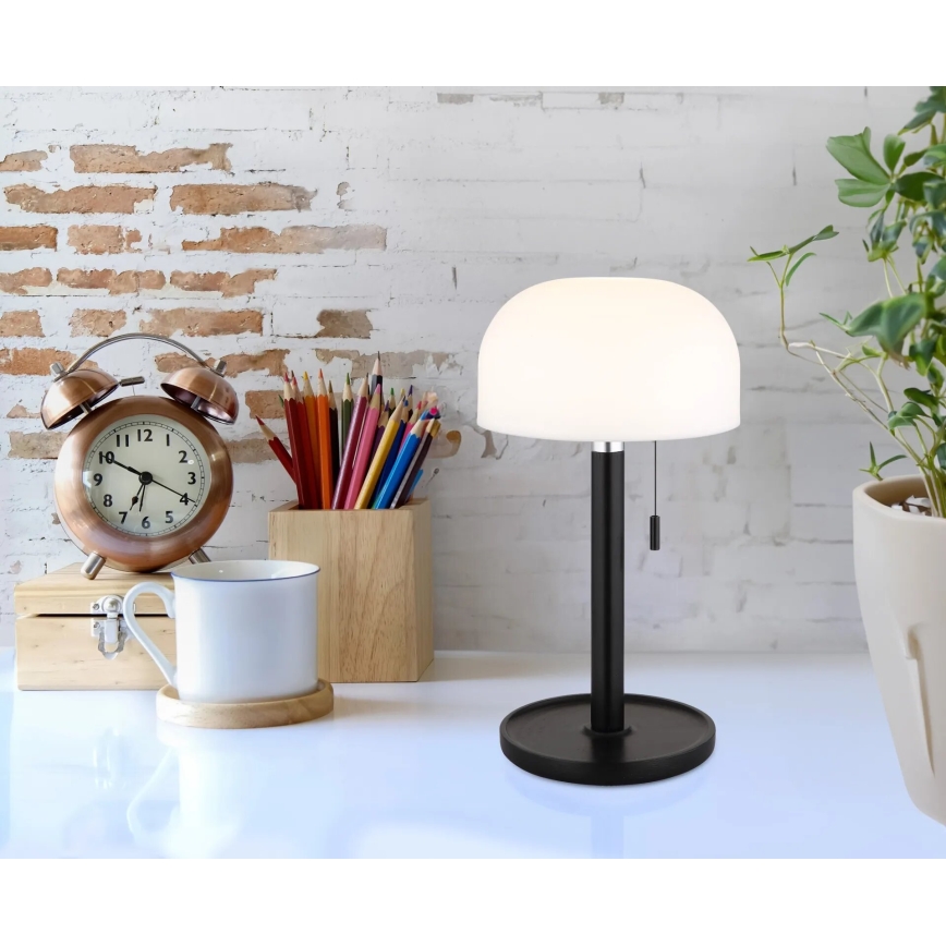 Globo - LED Oplaadbaar tafellamp LED/1,5W/3,7V 3000/4200/6000K 1800mAh zwart