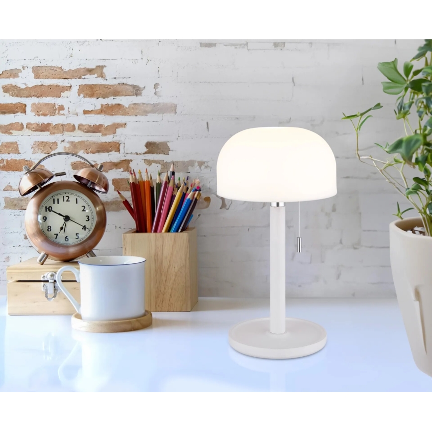 Globo - LED Oplaadbaar tafellamp LED/1,5W/3,7V 3000/4200/6000K 1800mAh wit