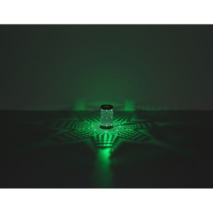 Globo - LED RGB Touch oplaadbaar tafellamp LED/1W/5V 500 mAh bruin