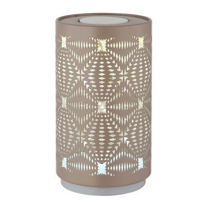 Globo - LED RGB Touch oplaadbare bureaulamp LED/1W/5V 500 mAh bruin