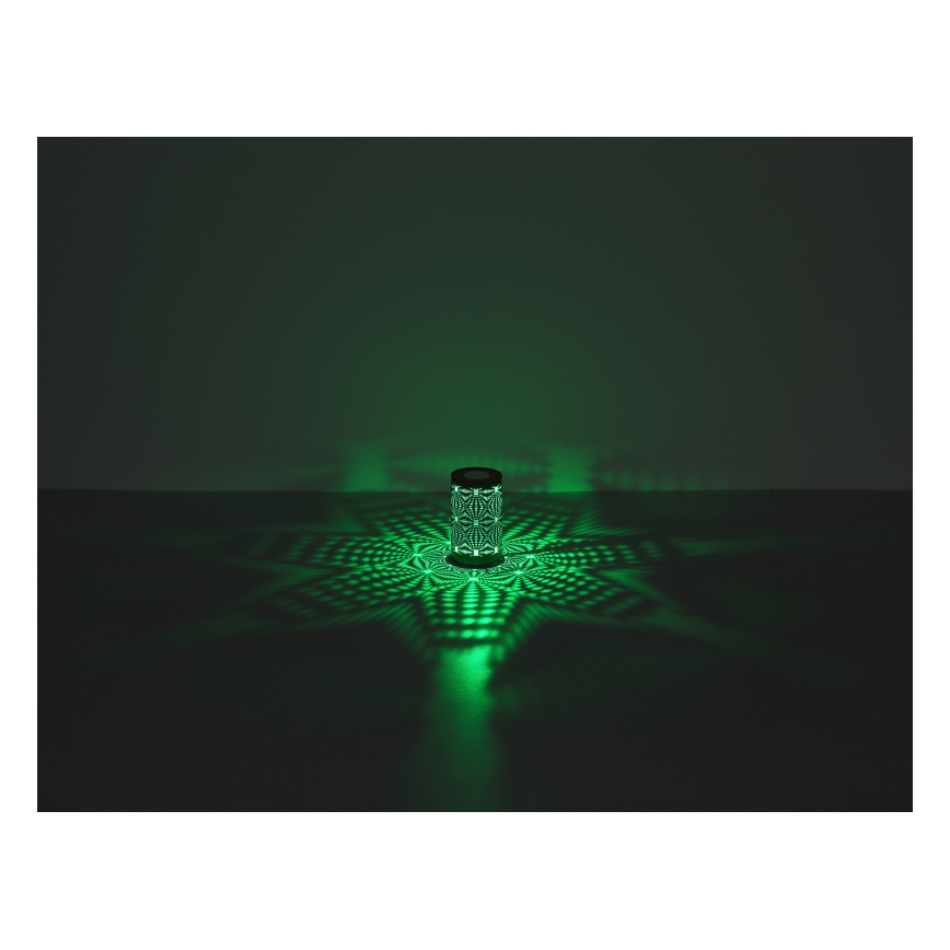 Globo - LED RGB Touch oplaadbaar tafellamp LED/1W/5V 500 mAh grijs