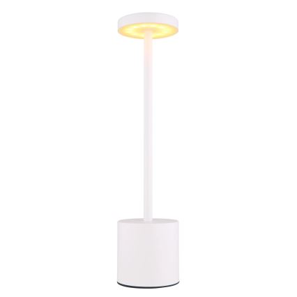 Globo - Dimbaar LED touch tafellampje LED/1,2W/3,7V 2000K/3500K/7000K 1200 mAh USB wit