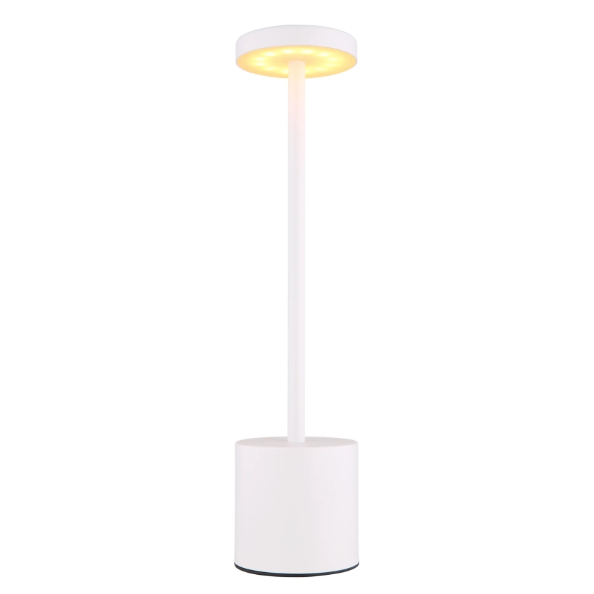 Globo - Dimbaar LED touch tafellampje LED/1,2W/3,7V 2000K/3500K/7000K 1200 mAh USB wit