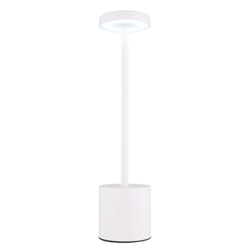Globo - Dimbaar LED touch tafellampje LED/1,2W/3,7V 2000K/3500K/7000K 1200 mAh USB wit