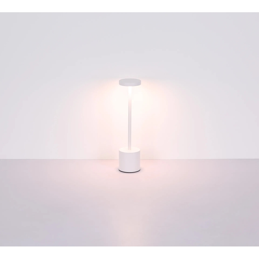 Globo - LED dimbare touch tafellamp LED/1,2W/3,7V 2000K/3500K/7000K 1200 mAh USB wit