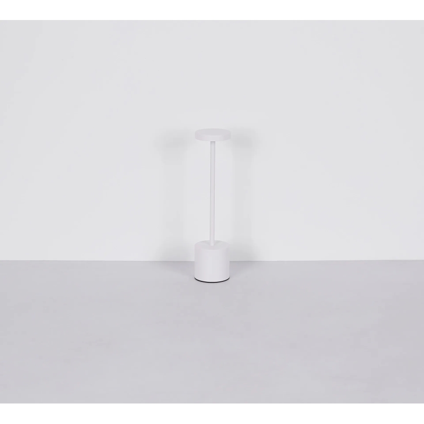 Globo - LED dimbare touch tafellamp LED/1,2W/3,7V 2000K/3500K/7000K 1200 mAh USB wit