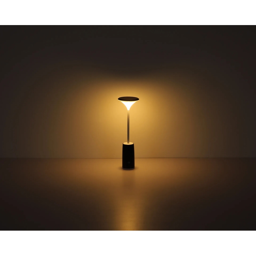 Globo - LED Dimbare oplaadbare touch tafellamp LED/1,2W/3,7V 3000K 1500mAh zwart