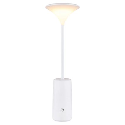 Globo - LED Dimbare oplaadbare touch tafellamp LED/1,2W/3,7V 3000K 1500mAh wit
