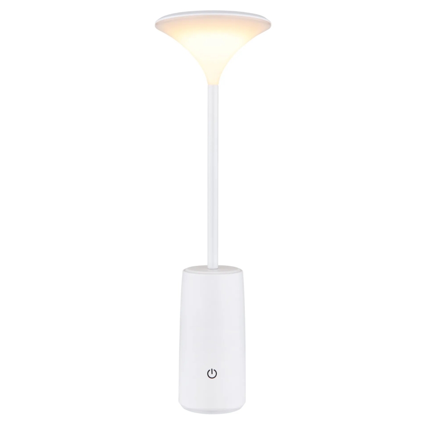 Globo - LED Dimbare oplaadbare touch tafellamp LED/1,2W/3,7V 3000K 1500mAh wit