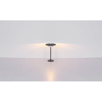 Globo - LED Buiten Oplaadbare Touch Tafellamp LED/3W/3,7V 1800/2700/3000K IP44 1800 mAh grijs