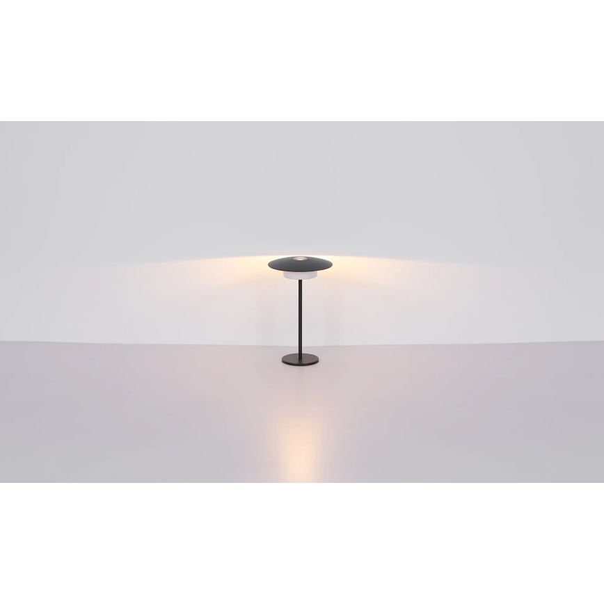 Globo - LED Buiten Oplaadbare Touch Tafellamp LED/3W/3,7V 1800/2700/3000K IP44 1800 mAh grijs