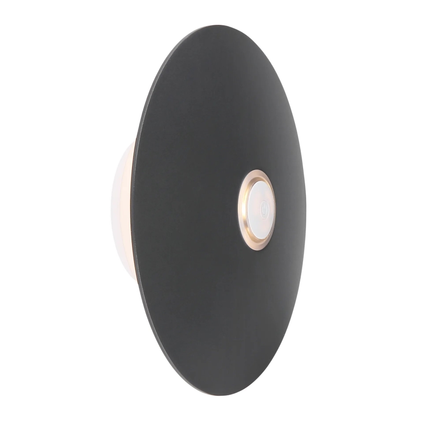 Globo - LED Buiten Oplaadbare Touch Tafellamp LED/3W/3,7V 1800/2700/3000K IP44 1800 mAh grijs