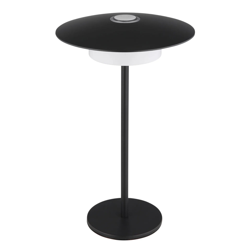 Globo - LED Draadloze Buiten Touch Tafellamp LED/3W/3,7V 1800/2700/3000K IP44 1800 mAh zwart