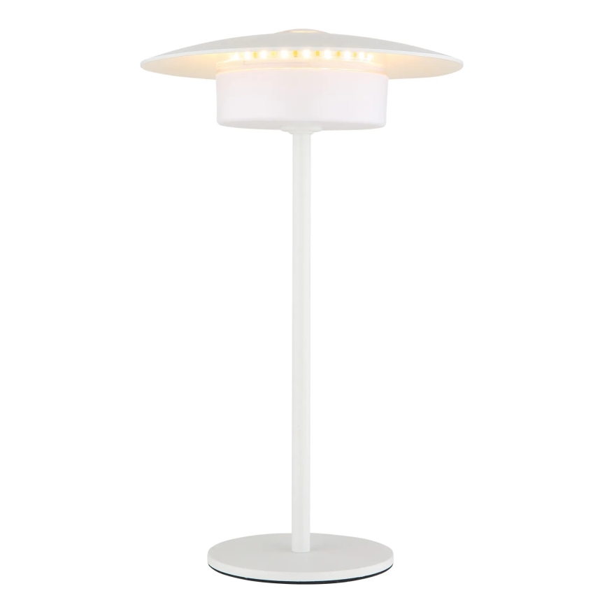 Globo - LED Buiten oplaadbaar aanraken tafellamp LED/3W/3,7V 1800/2700/3000K IP44 1800 mAh wit