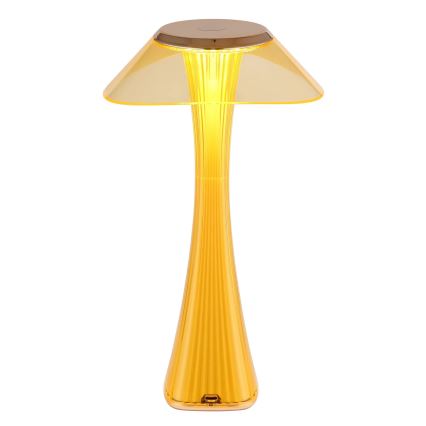Globo - LED Dimbare oplaadbare tafellamp LED/2,5W/3,7V 1200mAh 2700K/4500K/6500K goud