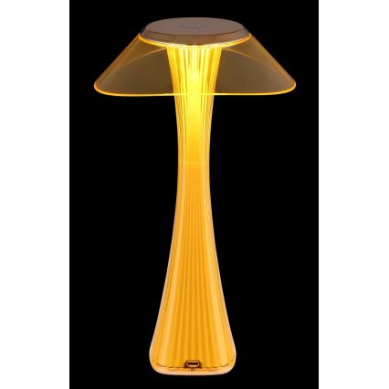 Globo - LED Dimbare oplaadbare tafellamp LED/2,5W/3,7V 1200mAh 2700K/4500K/6500K goud