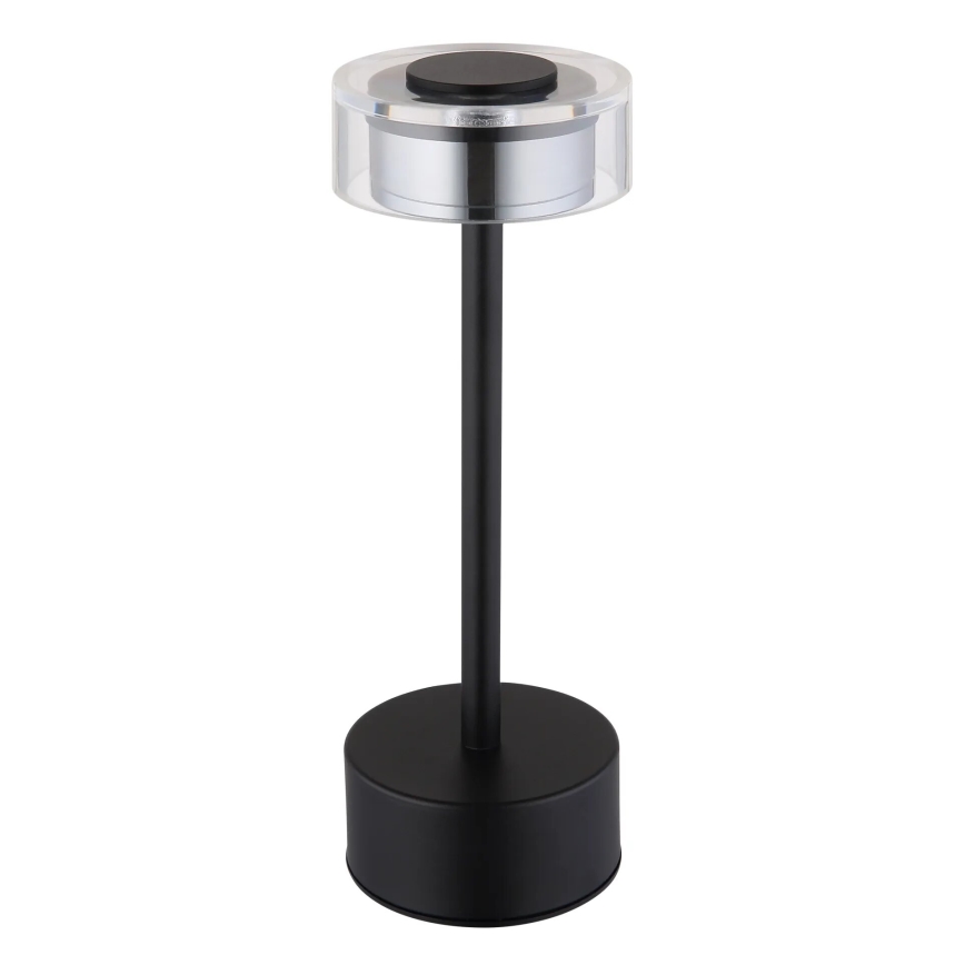 Globo - LED Dimbare oplaadbare touch tafellamp LED/2,5W/3,7V 2700/4000/6500K 1800mAh zwart