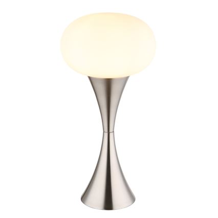 Globo - Tafellamp 1xE14/25W/230V mat chroom
