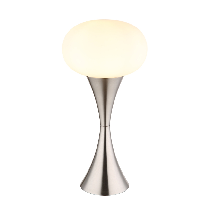 Globo - Tafellamp 1xE14/25W/230V mat chroom