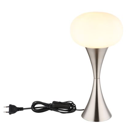 Globo - Tafellamp 1xE14/25W/230V mat chroom