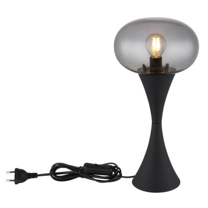 Globo - Tafellamp 1xE14/25W/230V zwart