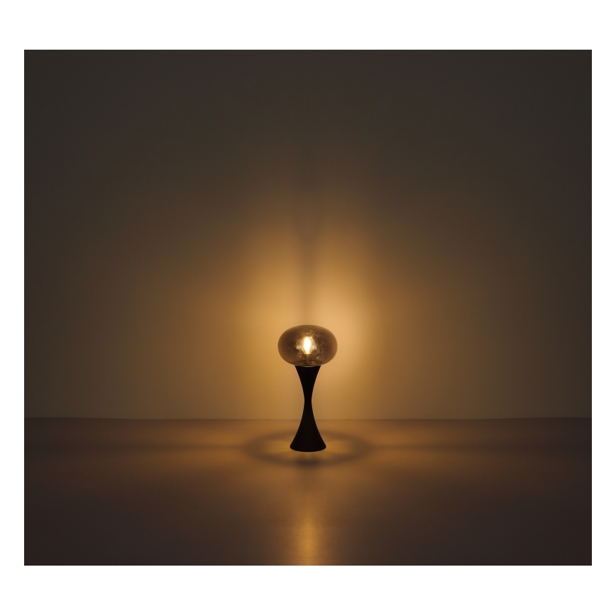 Globo - Tafellamp 1xE14/25W/230V zwart
