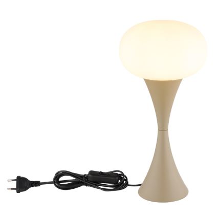 Globo - Tafellamp 1xE14/25W/230V beige