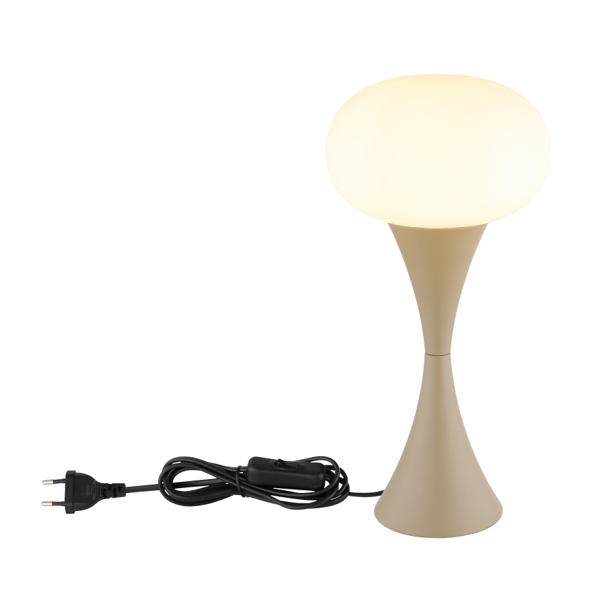 Globo - Tafellamp 1xE14/25W/230V beige