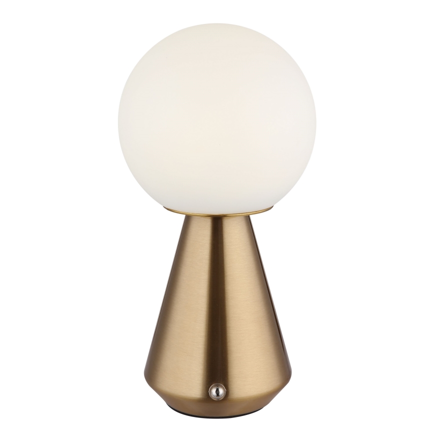 Globo - LED dimbare touch buiten tafellamp LED/1,5W/5V 3000/4500/6500K 1800 mAh IP41 koperkleurig