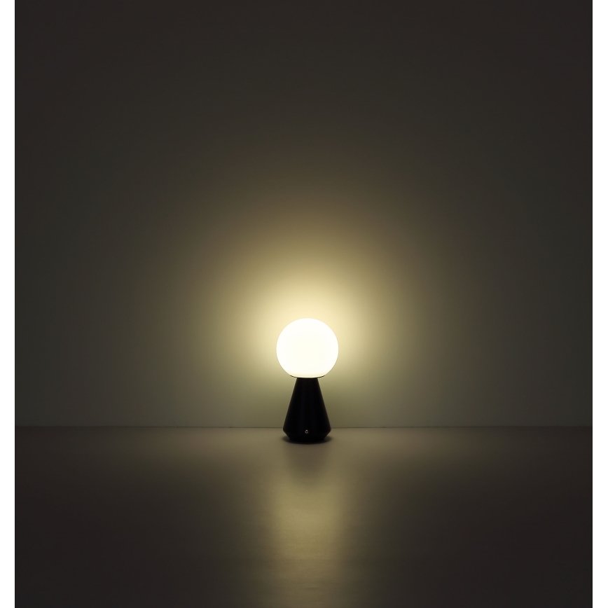 Globo - LED Dimbaar aanraken buitenshuis tafellamp LED/1,5W/5V 3000/4500/6500K 1800 mAh IP41 wit