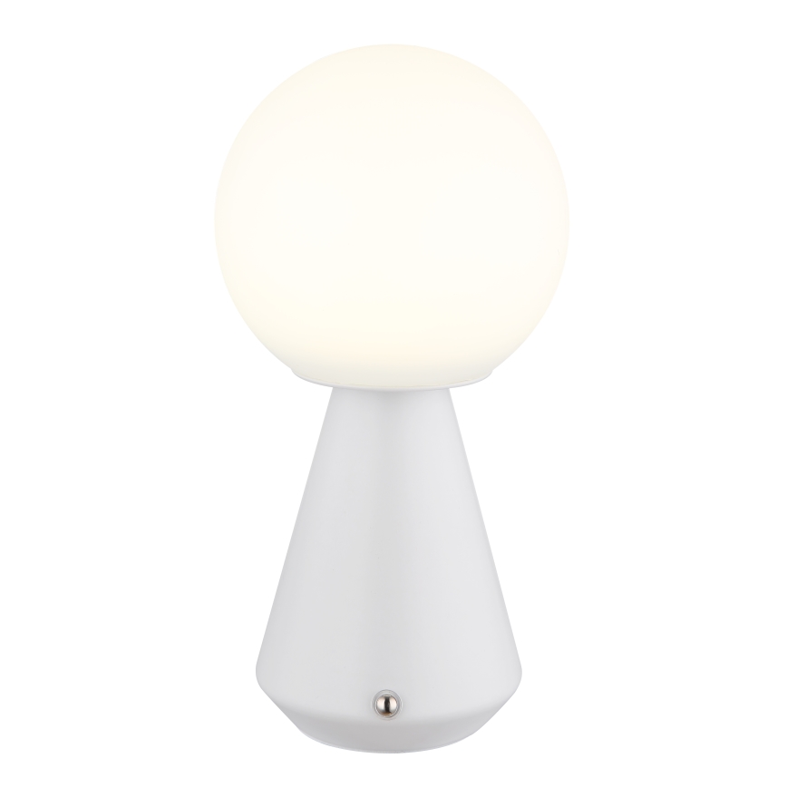 Globo - LED Dimbaar aanraken buitenshuis tafellamp LED/1,5W/5V 3000/4500/6500K 1800 mAh IP41 wit