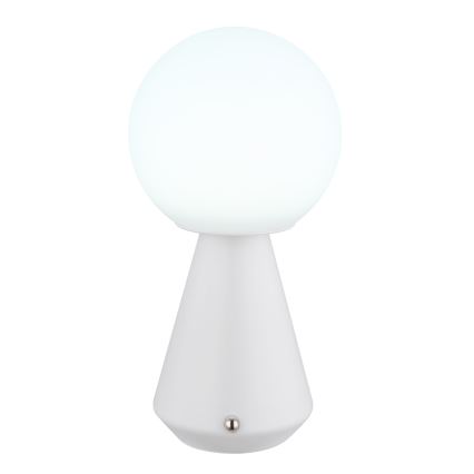Globo - LED Dimbaar aanraken buitenshuis tafellamp LED/1,5W/5V 3000/4500/6500K 1800 mAh IP41 wit