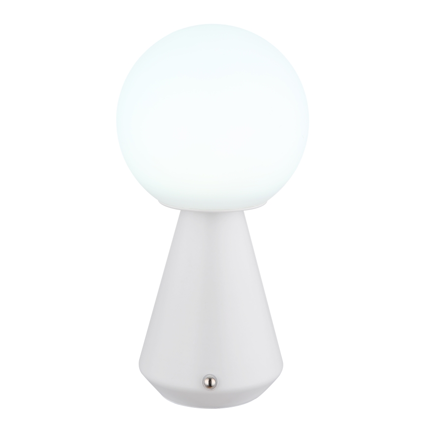 Globo - LED Dimbaar aanraken buitenshuis tafellamp LED/1,5W/5V 3000/4500/6500K 1800 mAh IP41 wit