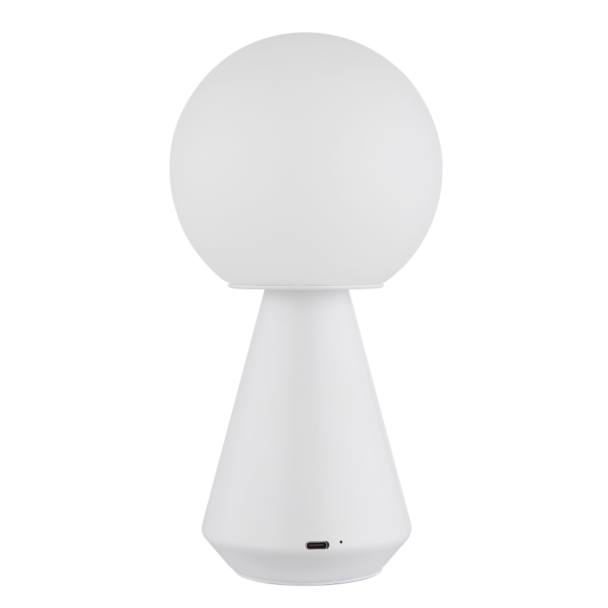 Globo - LED Dimbaar aanraken buitenshuis tafellamp LED/1,5W/5V 3000/4500/6500K 1800 mAh IP41 wit