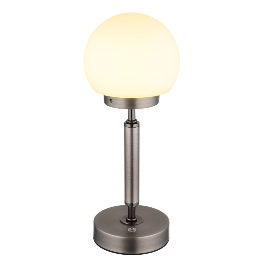 Globo - LED Dimbare oplaadbare touch tafellamp LED/2,5W/5V 1800mAh 2700/4000/6500K antraciet