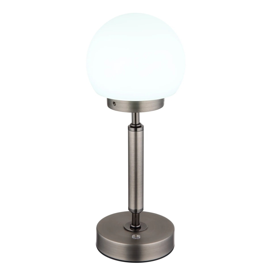 Globo - LED Dimbare oplaadbare touch tafellamp LED/2,5W/5V 1800mAh 2700/4000/6500K antraciet
