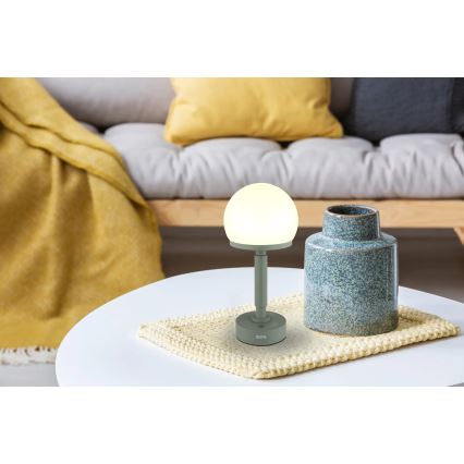 Globo - LED Dimbare oplaadbare touch tafellamp LED/2,5W/5V 1800mAh 2800K groen