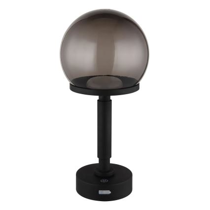 Globo - LED Dimbare oplaadbare touch tafellamp LED/2,5W/5V 1800mAh 2700/4000/6500K zwart