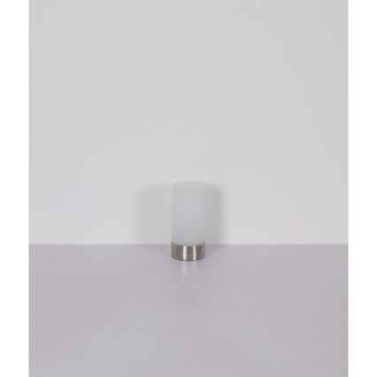 Globo - LED RGBW Dimbaar aanraken buitenshuis tafellamp LED/1,8W/5V 1500 mAh IP44 mat chroom