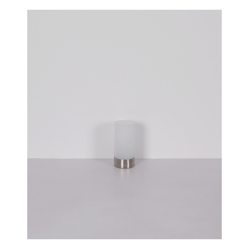 Globo - LED RGBW Dimbaar aanraken buitenshuis tafellamp LED/1,8W/5V 1500 mAh IP44 mat chroom