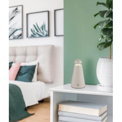 Globo - LED dimbare aanraakgevoelige oplaadbare tafellamp LED/1,2W/5V 1200 mAh 2700/4500/6000K