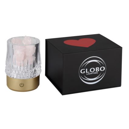 Globo - Dimbaar LED touch tafellampje LED/1W/5V 3000K 1200 mAh goud