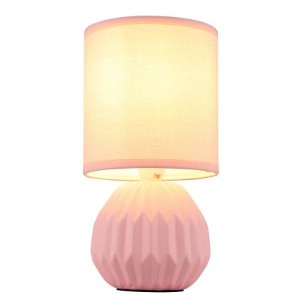 Globo - Tafellamp 1xE14/40W/230V roze